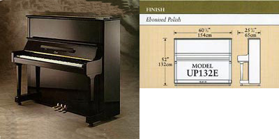 Boston upright piano